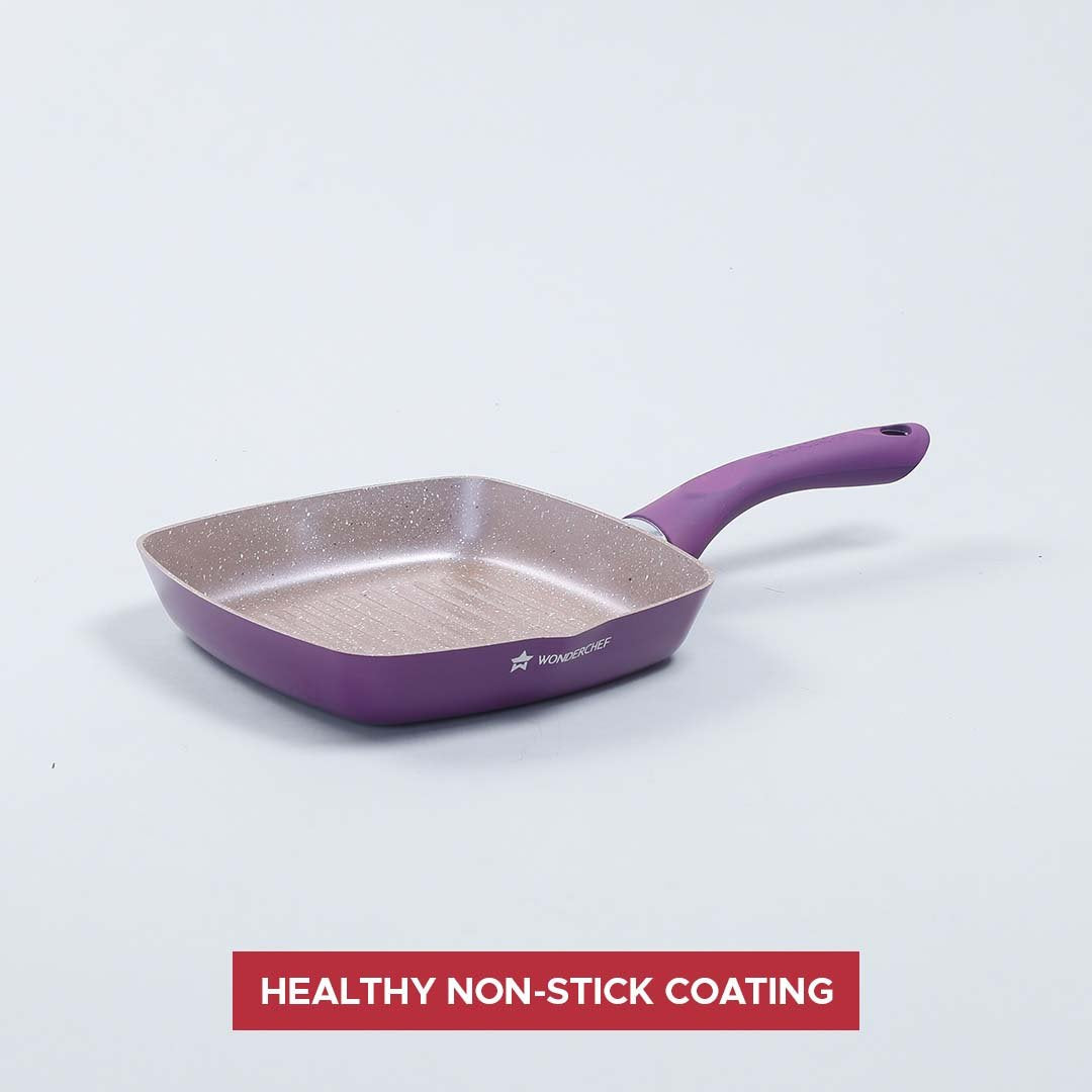 Wonderchef Royal Velvet 26cm Grill Pan 2L