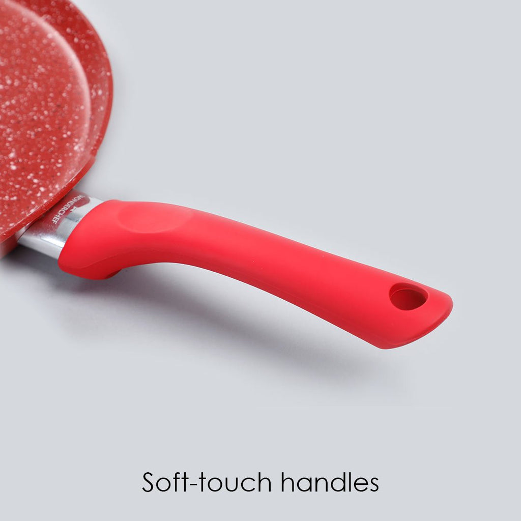 Wonderchef Royal Velvet Dosa Tawa 30cm - Red