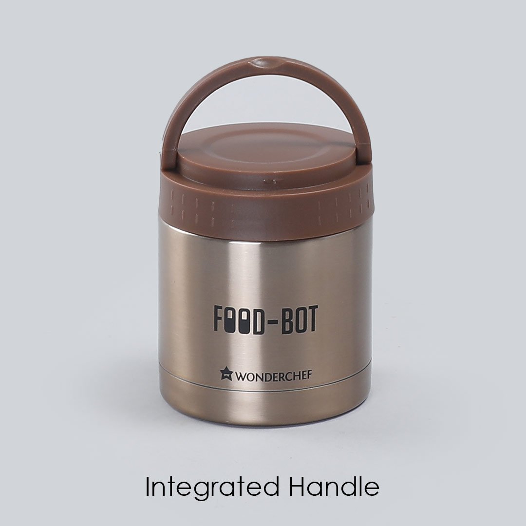 Wonderchef Stainless Steel Vacuum Insulated Food Bot 300 ml