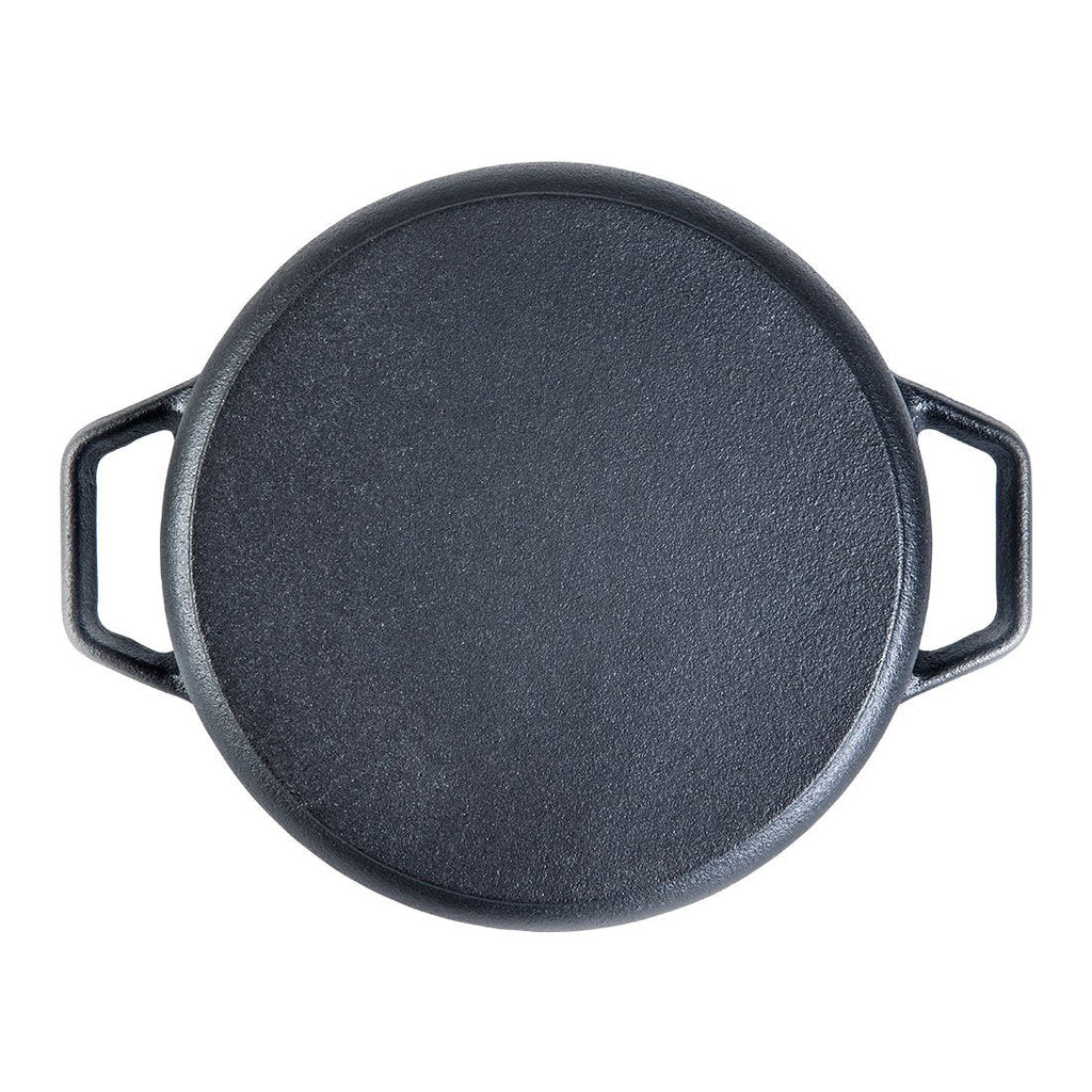 Wonderchef Forza Pre Seasoned Cast Iron Casserole with Lid 25 cm 4.7L
