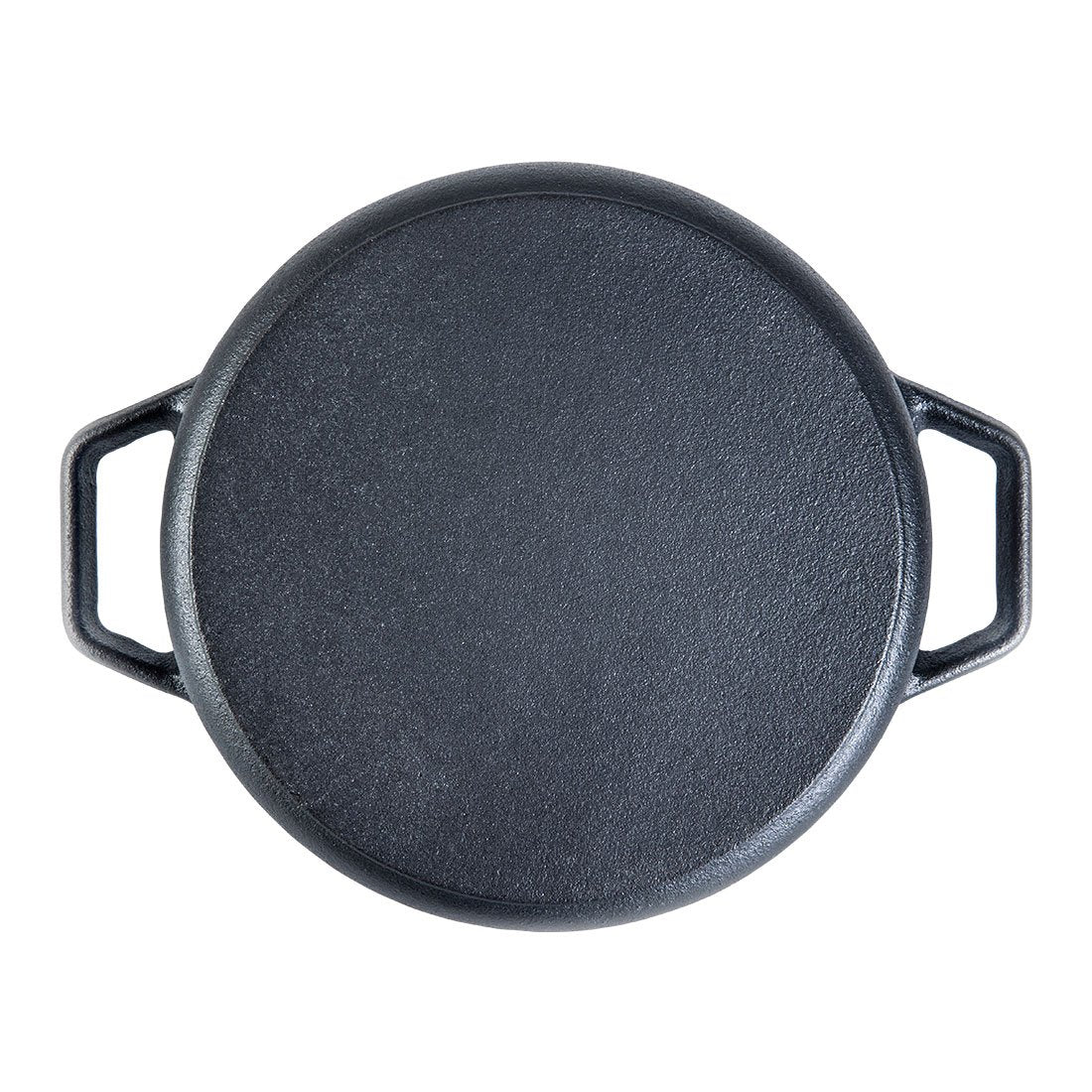 Wonderchef Forza Pre Seasoned Cast Iron Casserole with Lid 25 cm 4.7L