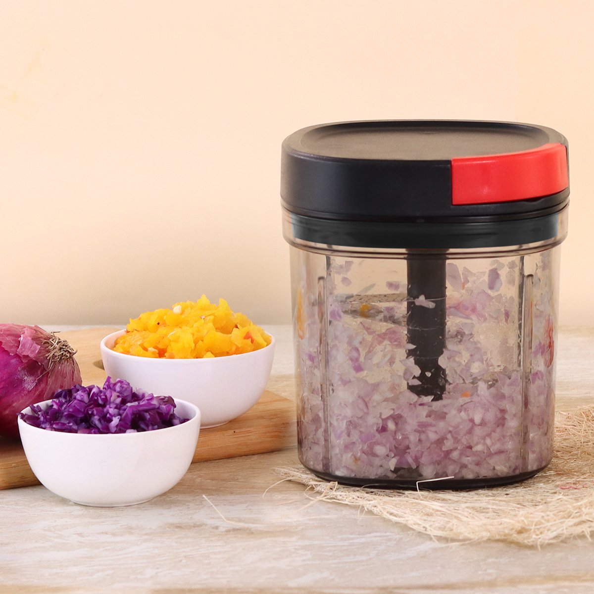 Wonderchef Glory String Chopper 6 Blade 900 ml